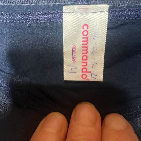 Commando Navy Blue Underwear Sz M - Picture 4 of 6
